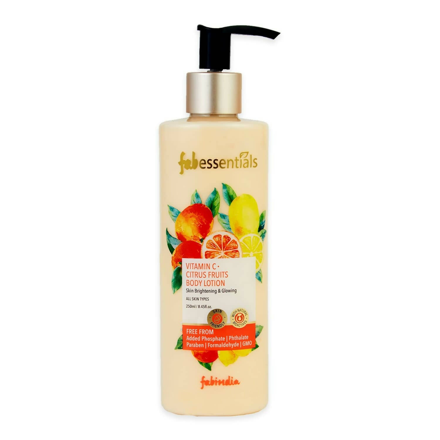 Fabessentials Vitamin C Citrus Fruits Body Lotion - Distacart