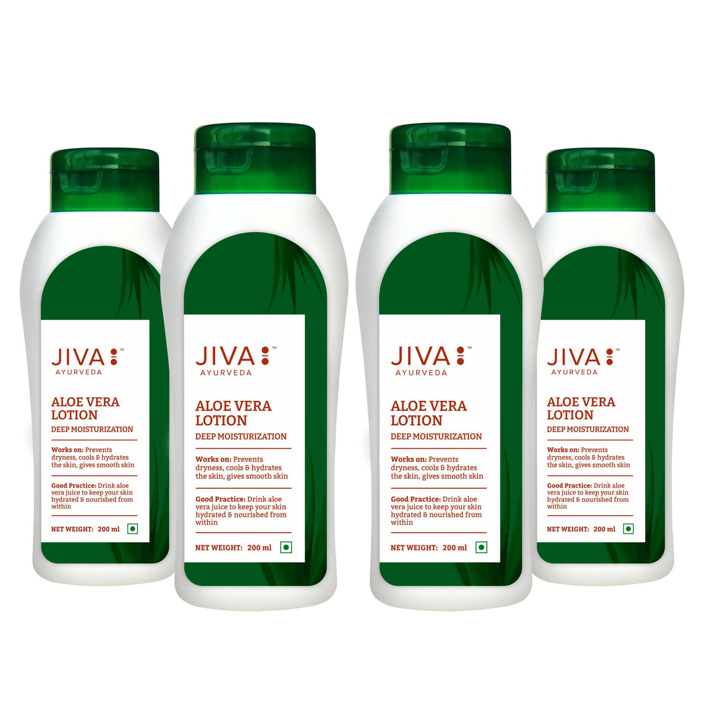 Jiva Ayurveda Aloe Vera Lotion - Distacart
