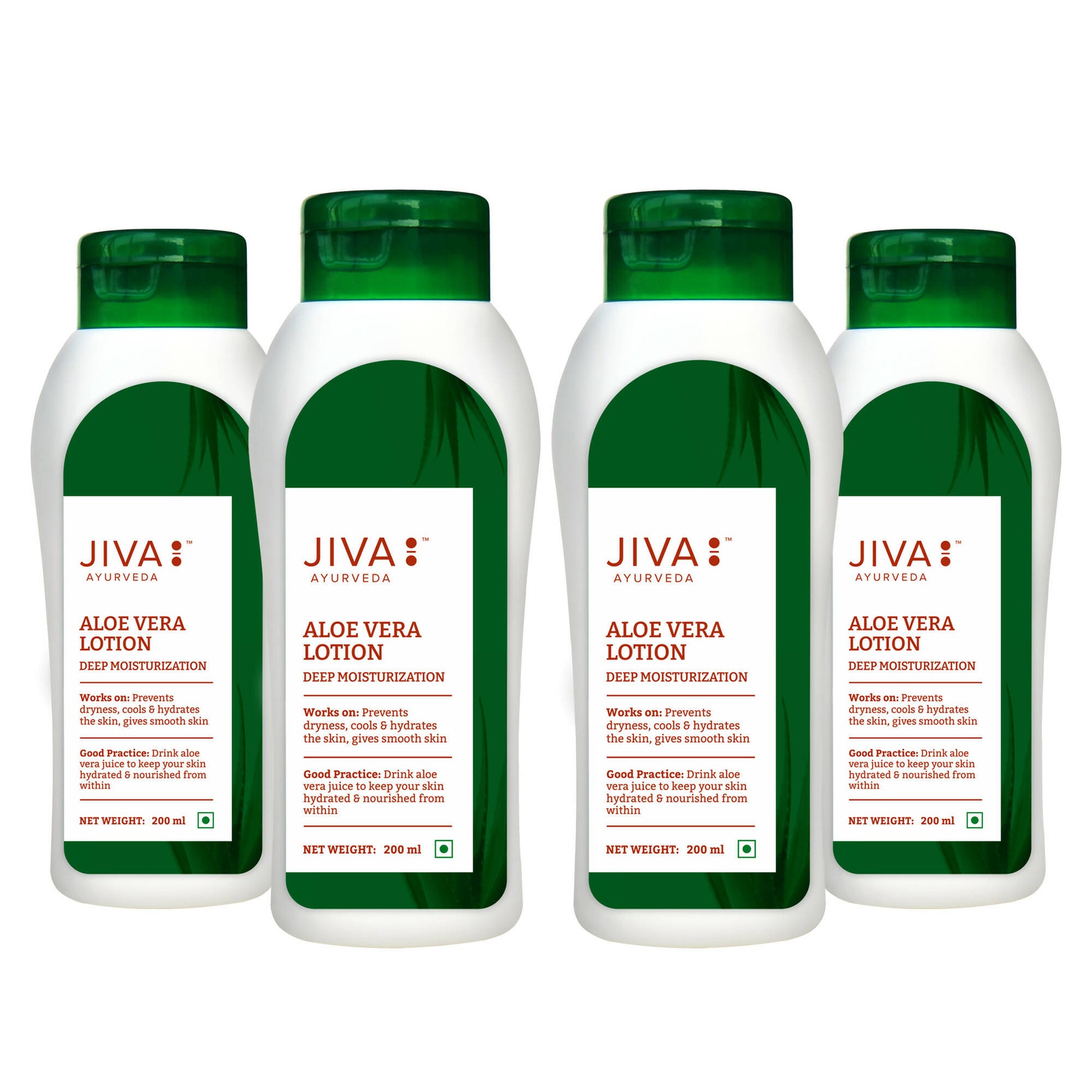 Jiva Ayurveda Aloe Vera Lotion - Distacart