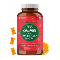 Thumbnail for Carbamide Forte PCOS Gummies for Women with Myo & D Chiro Inositol - Orange Flavor - Distacart