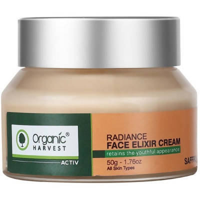 Organic Harvest Radiance Face Elixir Cream - Distacart