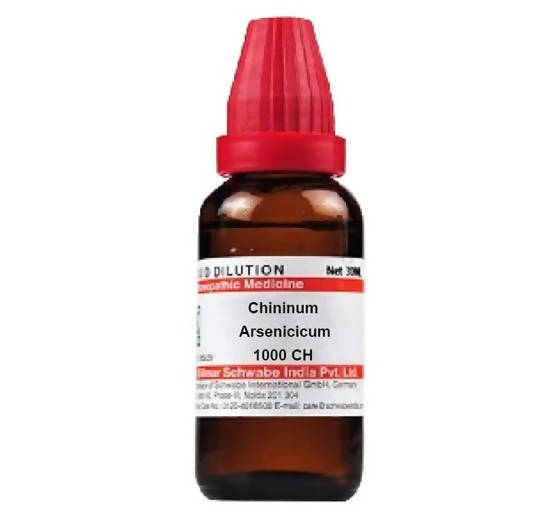 Dr. Willmar Schwabe India Chininum Arsenicicum Dilution 1000 ch