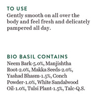 Thumbnail for Biotique Basil & Sandalwood Refreshing Body Powder - Distacart