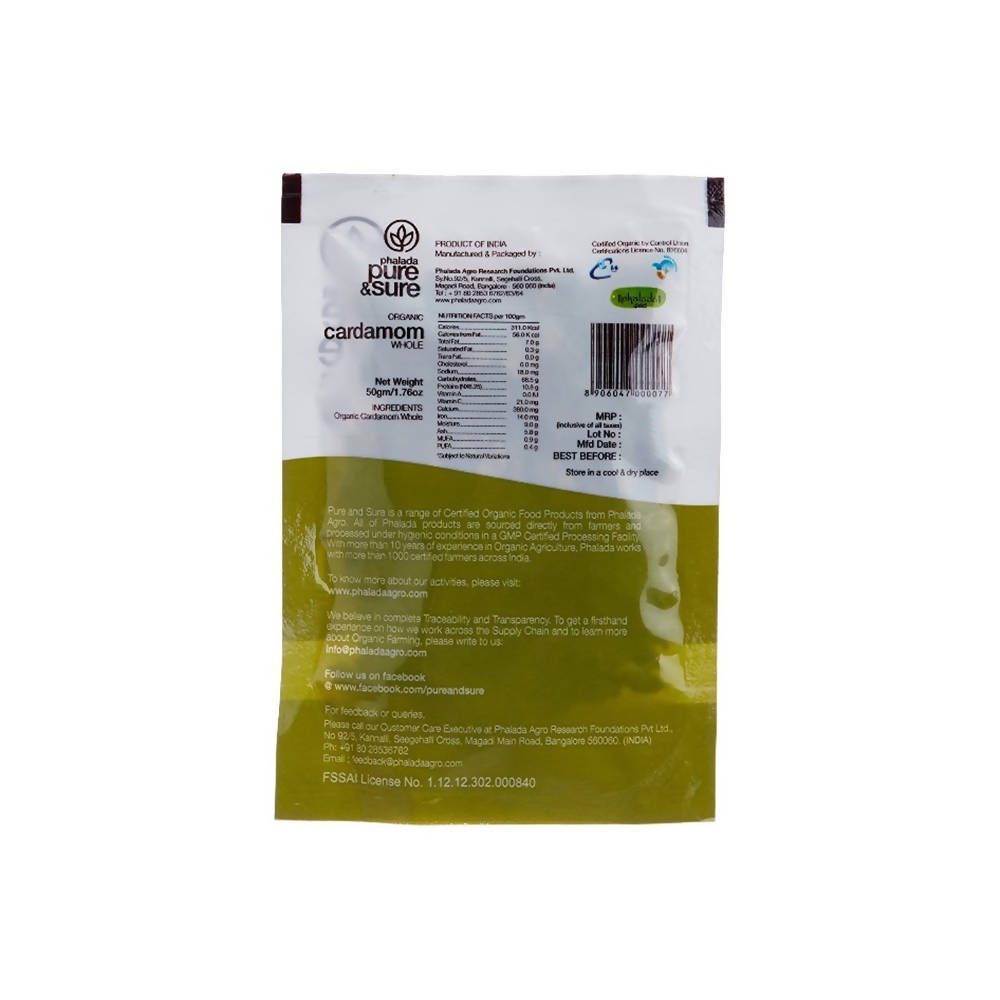 Organic Cardamom Whole