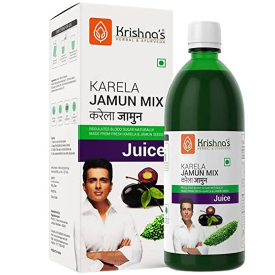 Krishna's Herbal & Ayurveda Karela Jamun Mix Juice - Distacart