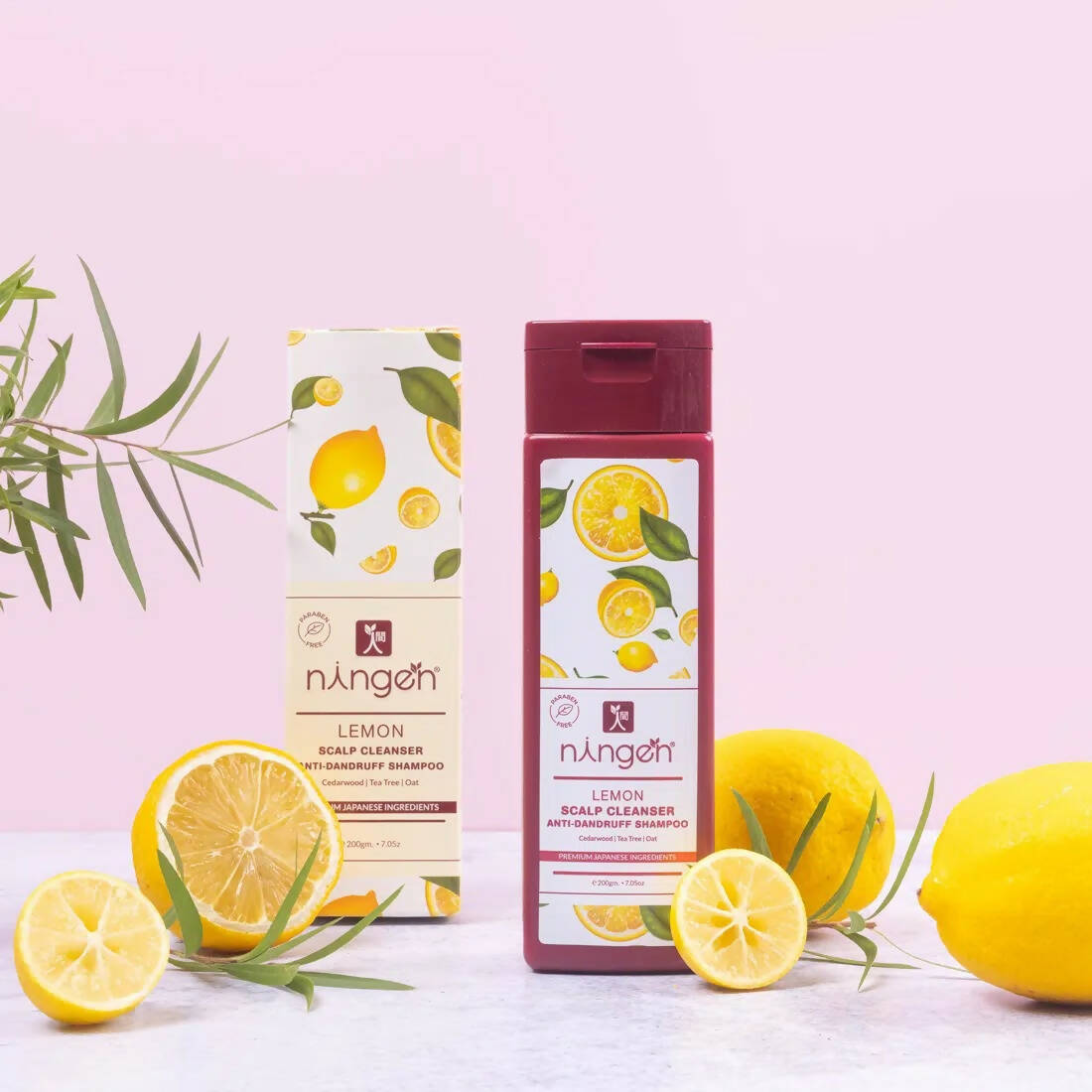 Ningen Lemon Scalp Cleanser Shampoo - Anti-Dandruff - Distacart