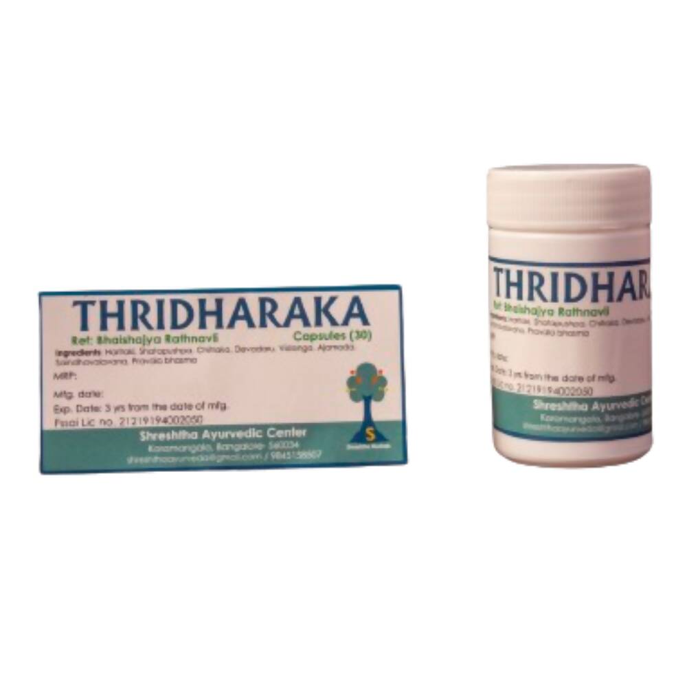 Shreshtha Herbals Thridharaka Capsules - Distacart