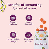 Thumbnail for Panchamrit Eye Health Gummies-Orange Flavor - Distacart
