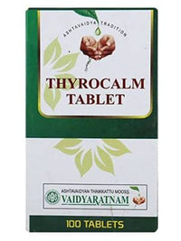 Thumbnail for Vaidyaratnam Thyrocalm Tablet