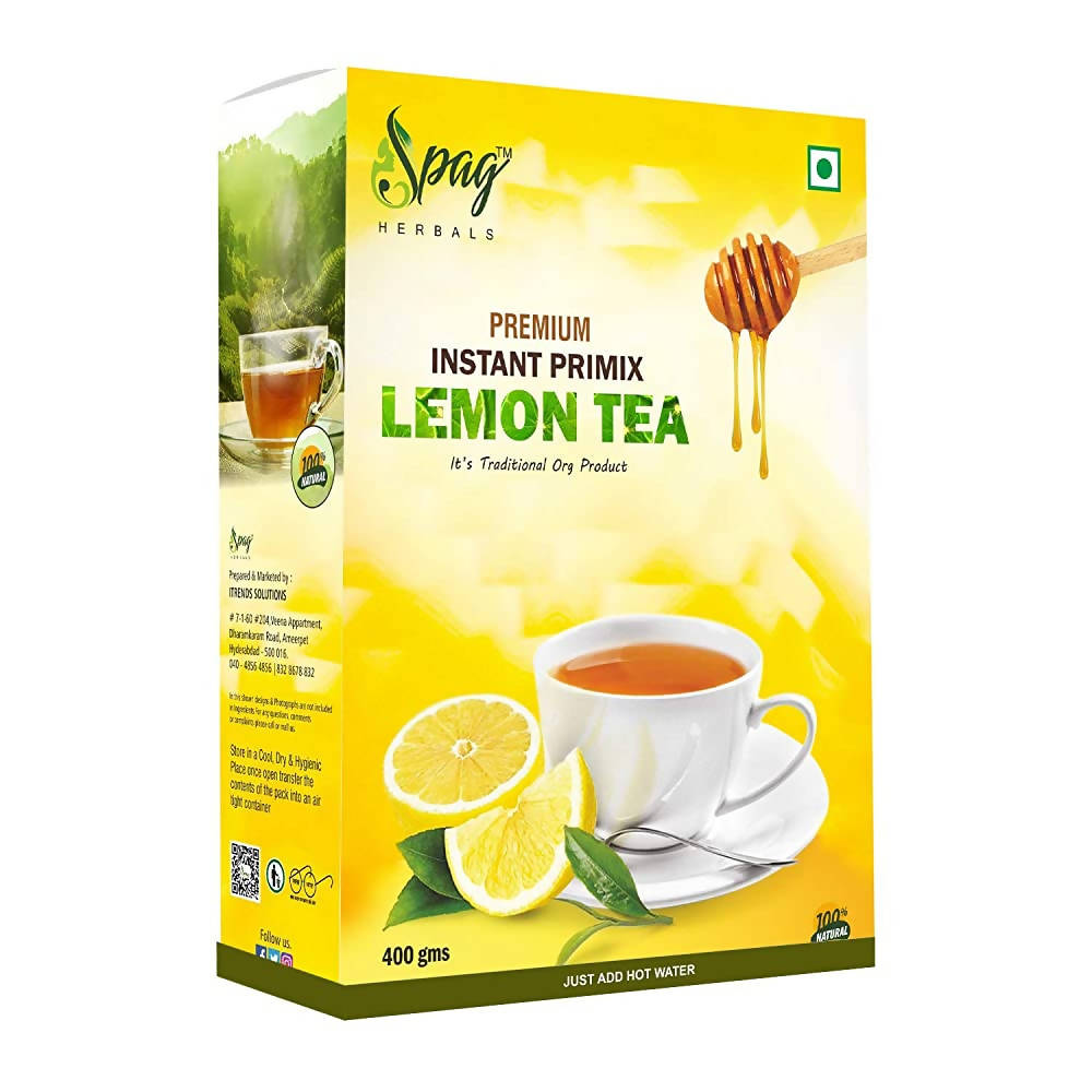 Spag Herbals Instant Premix Lemon Tea Powder - Distacart