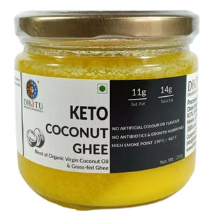 Dhatu Organics & Naturals Keto Coconut Ghee - Distacart