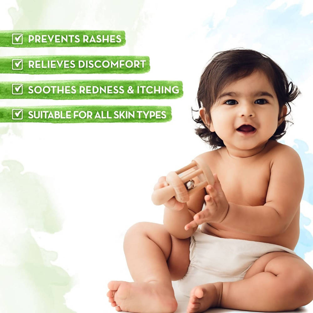Mamaearth Milky Soft Diaper Rash Cream for Babies 50 gm