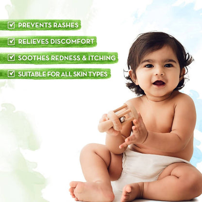 Mamaearth Milky Soft Diaper Rash Cream for Babies 50 gm