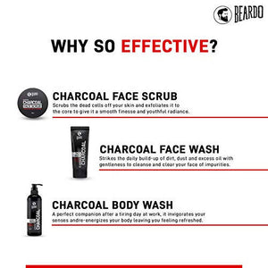 Beardo Activated Charcoal Combo - Distacart