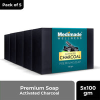 Thumbnail for Medimade Wellness Activated Charcoal Premium Soap