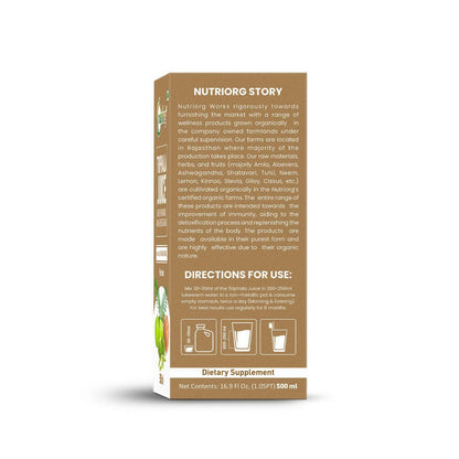 Nutriorg Triphala Juice - Distacart