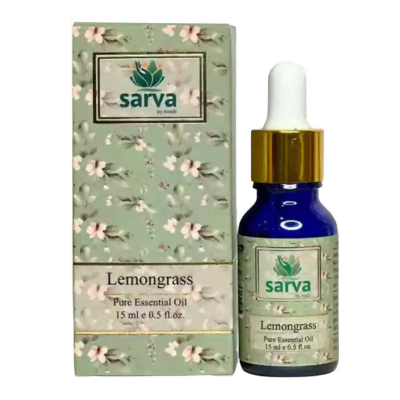 Sarva by Anadi Lemongrass Pure Essential Oil - Distacart