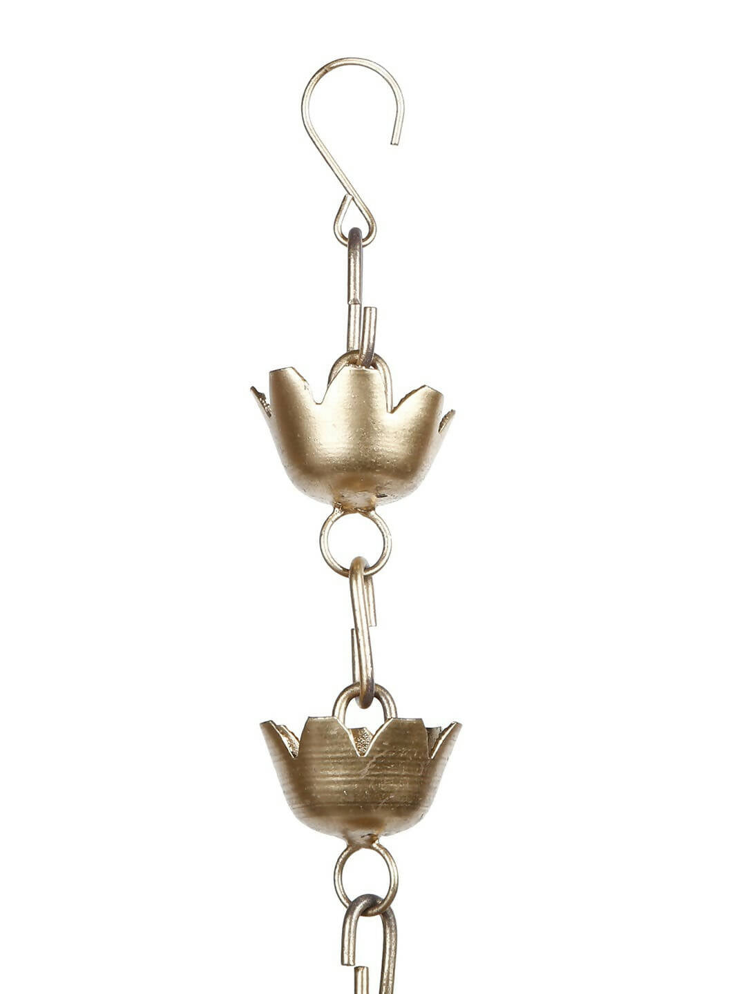 CraftVatika Gold-Toned Hanging Urli Bowl Showpiece - Distacart