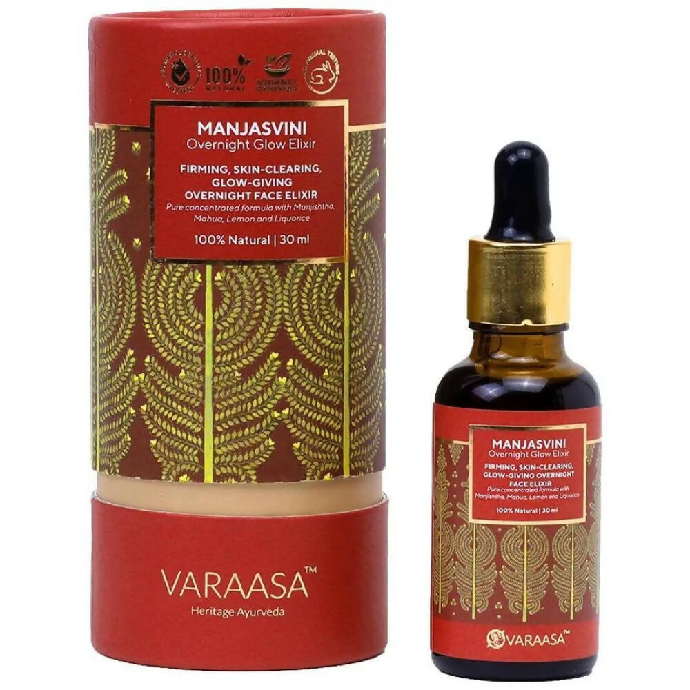 Varaasa Manjasvini Overnight Glow Elixir - Distacart