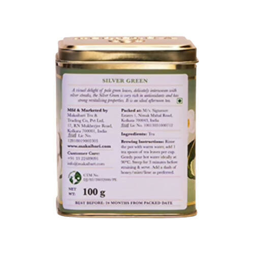 Makaibari Darjeeling Silver Green Tea (Tin Caddy) - Distacart
