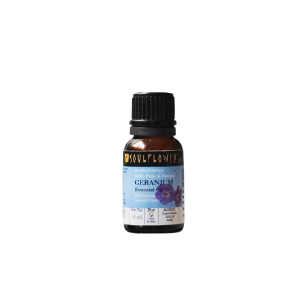 Soulflower Geranium Essential Oil - Distacart