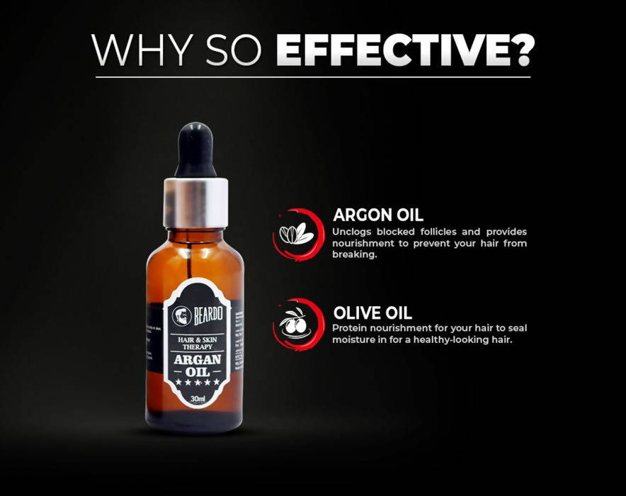 Beardo Hair & Skin Therapy Argan Oil - Distacart