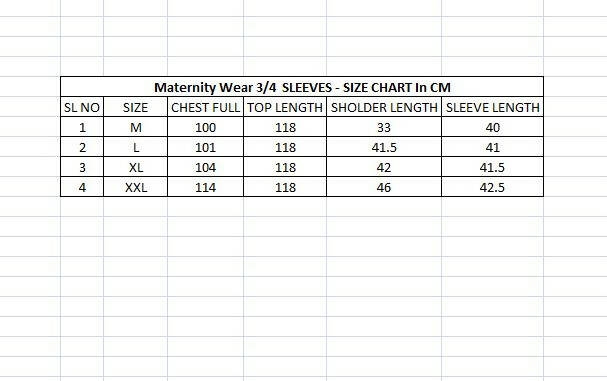 Manet Three Fourth Maternity Dress Striped With Concealed Zipper Nursing Access - Light Blue - Distacart