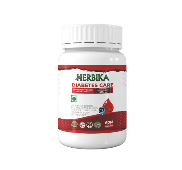 Herbika Diabetes Care Capsules - Distacart