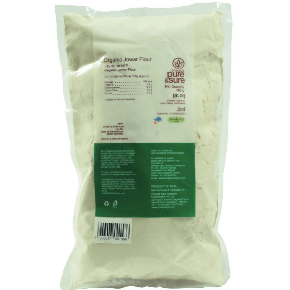 Pure & Sure Organic Jowar Flour 500gm