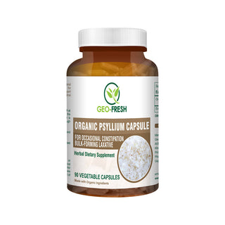 Geo-Fresh Organic Psyllium Capsules - Distacart