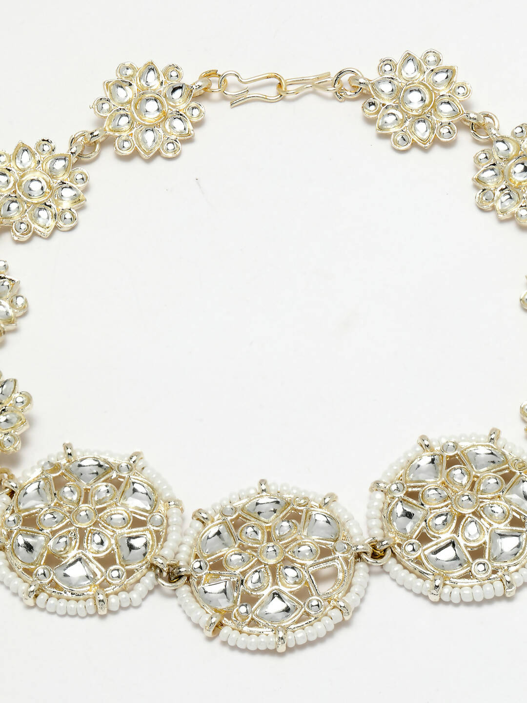 NVR Women's Gold-Plated Traditional Trending Matha Patti - Distacart