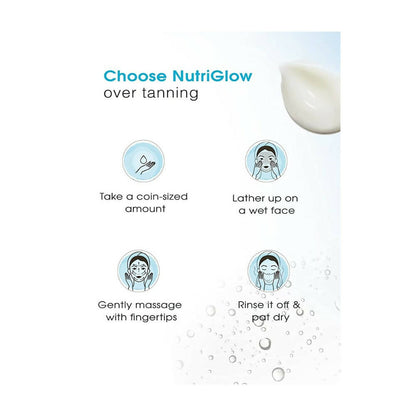 NutriGlow Advance Organics De Tan Cream Cleanser - Distacart