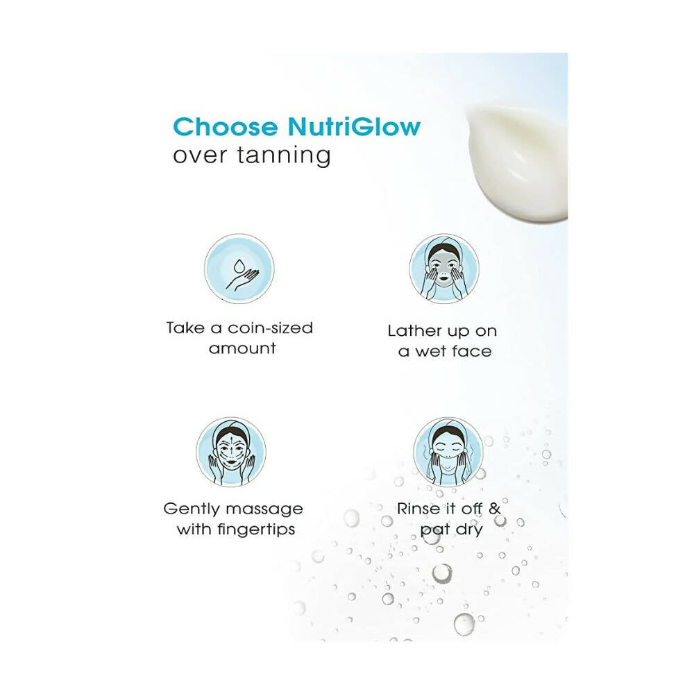 NutriGlow Advance Organics De Tan Cream Cleanser - Distacart