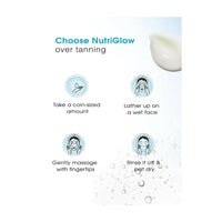 Thumbnail for NutriGlow Advance Organics De Tan Cream Cleanser - Distacart