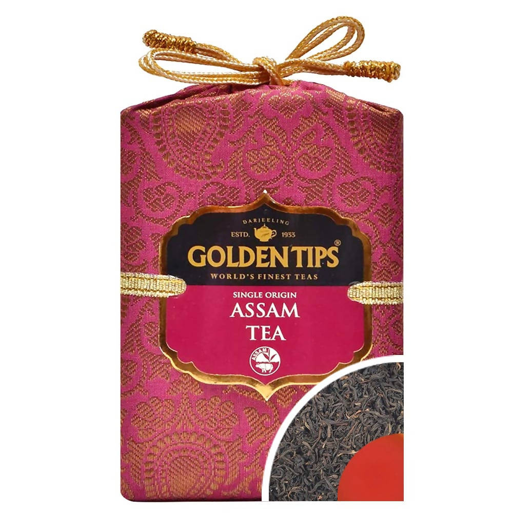 Golden Tips Single Origin Tea - Royal Brocade Cloth Bag - Distacart