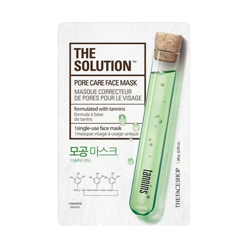 The Face Shop The Solution Pore Care Face Mask - Distacart