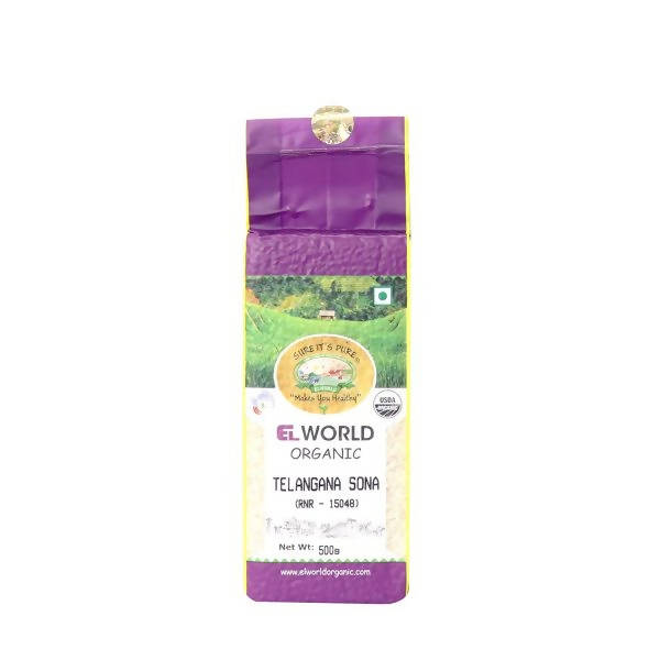 El World Organic Telangana Sona Rice - Distacart