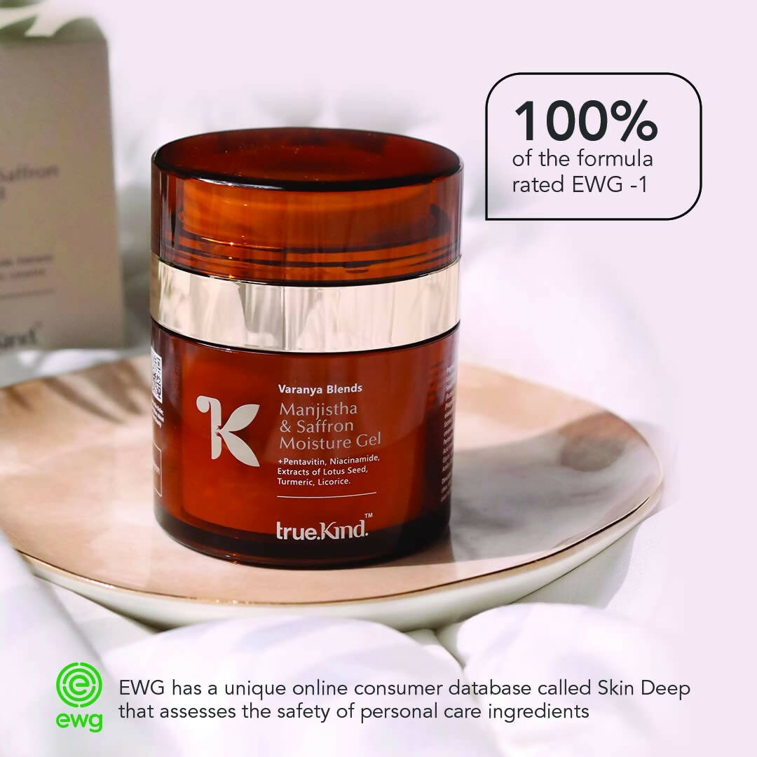 True Kind Varanya Blends Manjistha & Saffron Gel Face Moisturiser - Distacart
