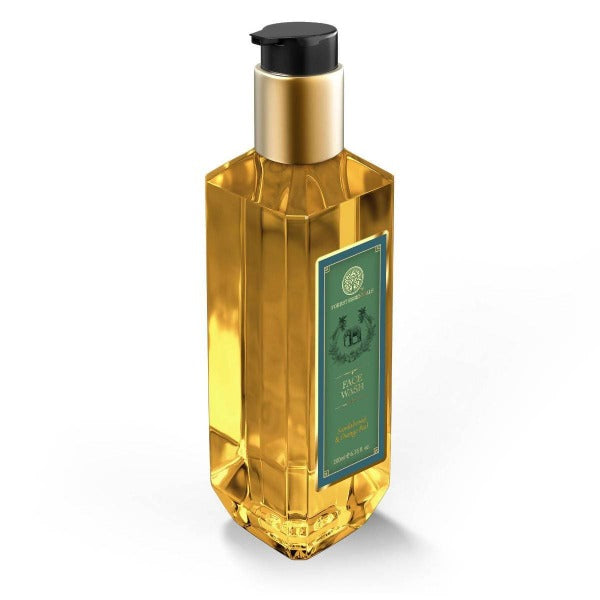Forest Essentials Facial Cleanser Sandalwood & Orange Peel - Distacart