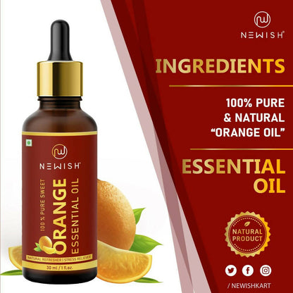 Newish Pure Sweet Orange Essential Oil - Distacart