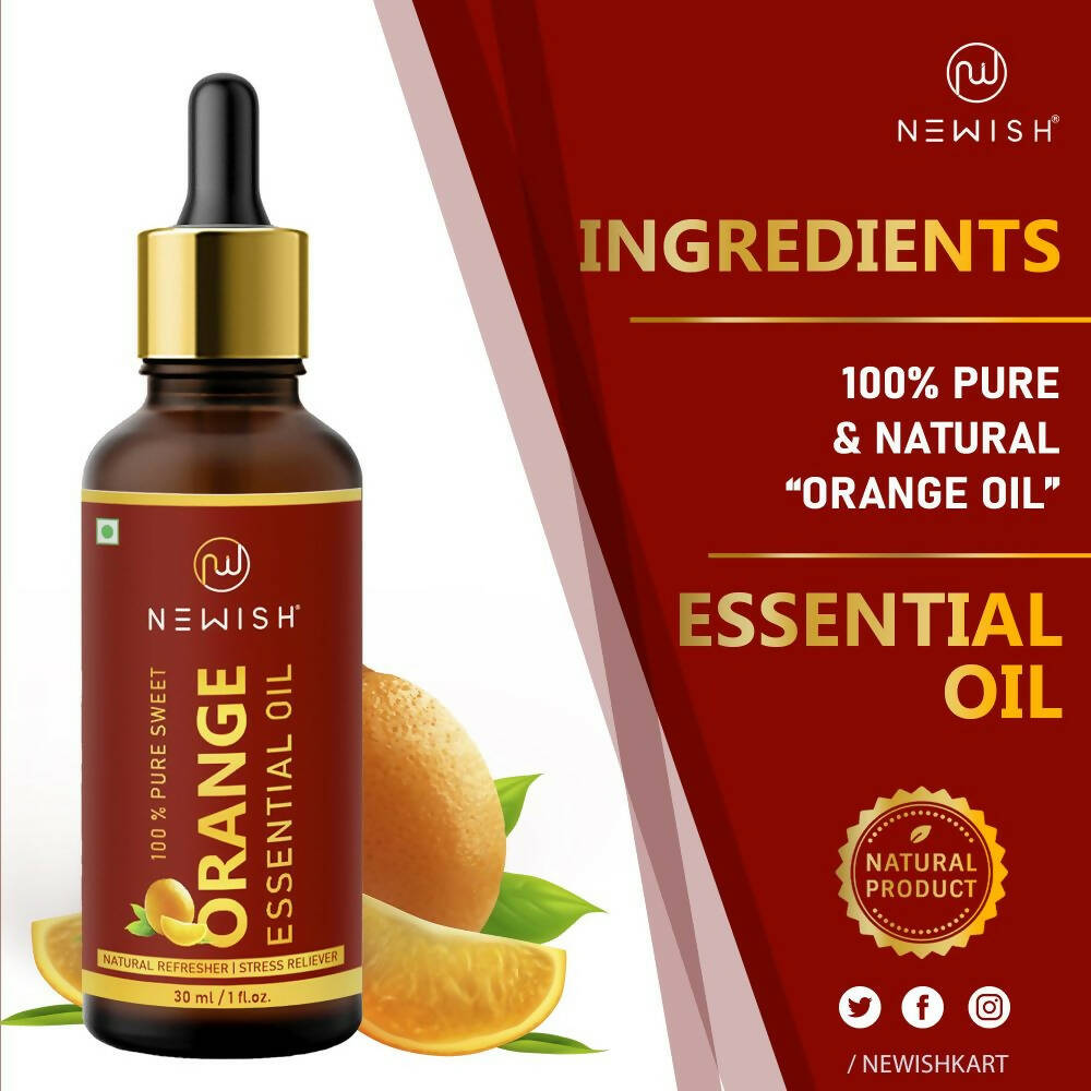 Newish Pure Sweet Orange Essential Oil - Distacart