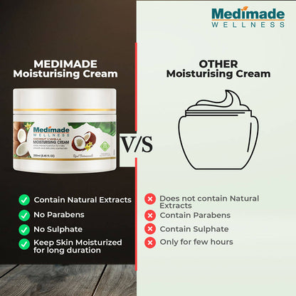 Medimade Wellness Coconut & Vanilla Moisturising Cream - Distacart