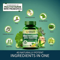 Thumbnail for Organics Immunity Multivitamin with Probiotics Tablets