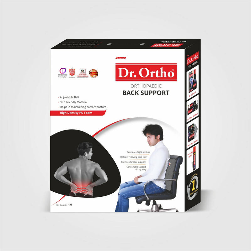 Dr. Ortho Back Support PU Foam - Distacart
