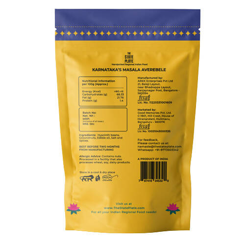 The State Plate Karnataka's Masala Avarebele - Distacart
