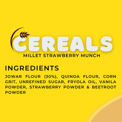 Born Reborn Strawberry Millet Munch - Milky Way Crunch - Distacart