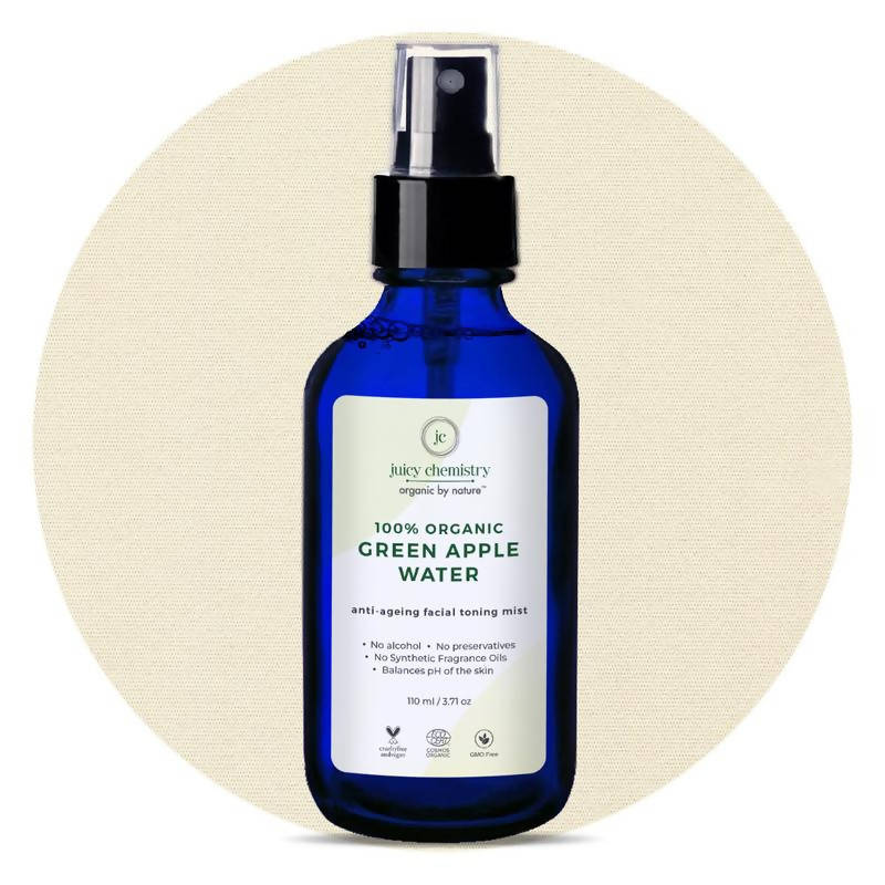 Juicy Chemistry Green Apple Water Toner for Youthful Skin - Distacart