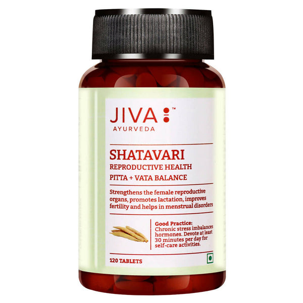 Jiva Ayurveda Shatavari Tablets - Distacart