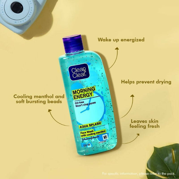 Buy Clean & Clear Morning Energy Aqua Splash Face Wash Online at Best
