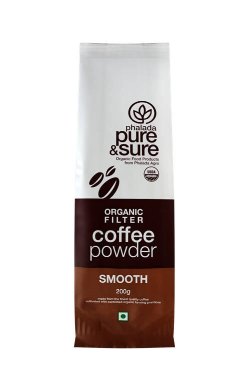 Pure &amp; Sure Organic Filter Coffee Powder - Smooth